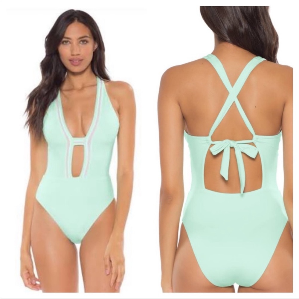 NWT Soluna Swim Dove Sunbeam  One Piece Swimsuit SZ S